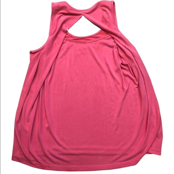Open-back Pink Splendid Sleeveless Top - Picture 9 of 9